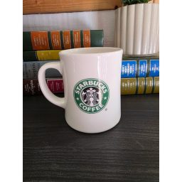 Starbucks 2008 16 oz Coffee Mug with Original Brown Siren Logo