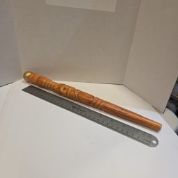 Great Wolf Lodge Magiquest Engraved Wood Wand - Untested