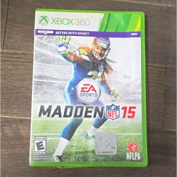 EA Sports Madden NFL 15 Xbox 360 Kinect Compatible Football Sports E…