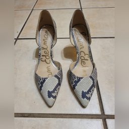Sam Edelman Telsa Snakeskin Heels